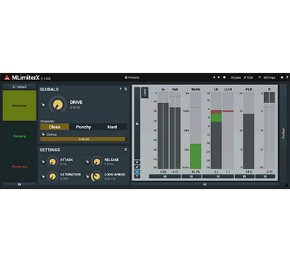 MELDA Virtual Processors MELDA MLimiterX Limiter
