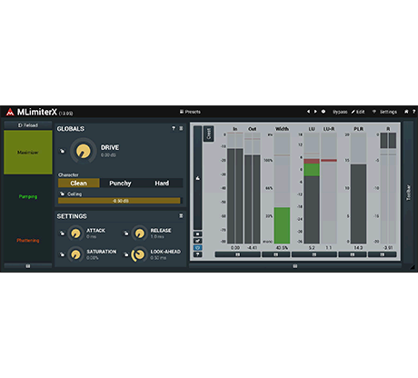 MELDA Virtual Processors MELDA MLimiterX Limiter