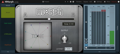 MELDA Virtual Processors MELDA MMorph Morpher – Professional Audio Software & Plugin
