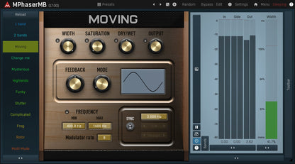 MELDA Virtual Processors MELDA MPhaserMB Phaser