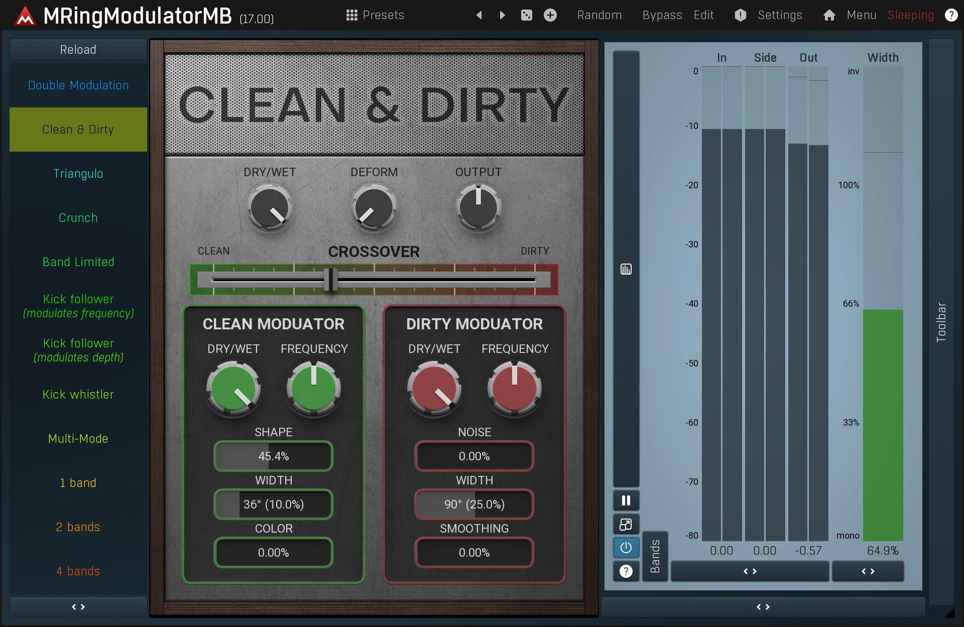 MELDA Virtual Processors MELDA MRingModulatorMB Ring Modulator