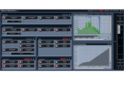 MELDA Virtual Processors MELDA MSpectralDynamics Multiband Dynamics