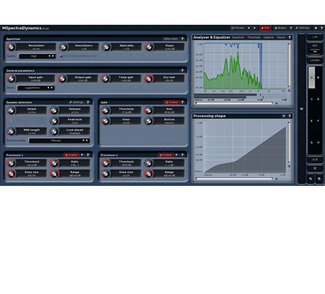 MELDA Virtual Processors MELDA MSpectralDynamics Multiband Dynamics