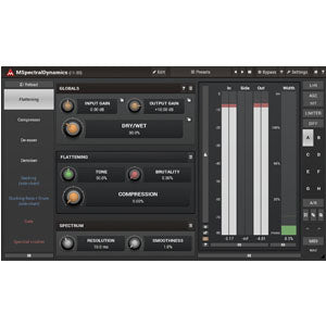 MELDA Virtual Processors MELDA MSpectralDynamicsLE Multiband Dynamics – Professional Audio Software & Plugin