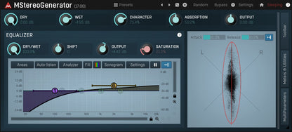 MELDA Virtual Processors MELDA MStereoGenerator Stereo Widener – Professional Audio Software & Plugin