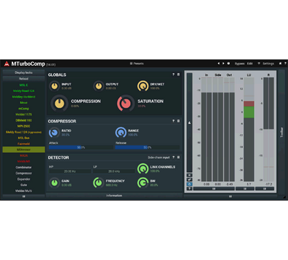 MELDA Virtual Processors MELDA MTurboCompLE Compressor