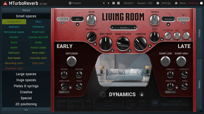MELDA MTurboReverb Reverb – Professional Audio Software & Plugin