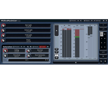 MELDA Virtual Processors MELDA MUltraMaximizer Limiter