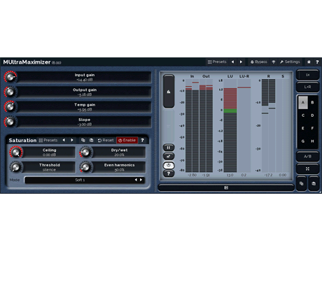 MELDA Virtual Processors MELDA MUltraMaximizer Limiter