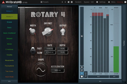 MELDA Virtual Processors MELDA MVibratoMB Vibrato