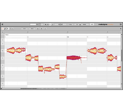 MELODYNE Virtual Processors Melodyne 5 Essential Pitch Correction