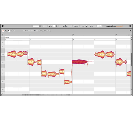 MELODYNE Virtual Processors Melodyne 5 Essential Pitch Correction