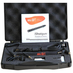 MicW Condenser Microphones MicW iShotgun Miniature Clip-On Condenser Microphone