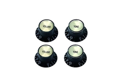 mighty mite guitar parts black mighty mite mmkn007bg les paul style vintage knobs   