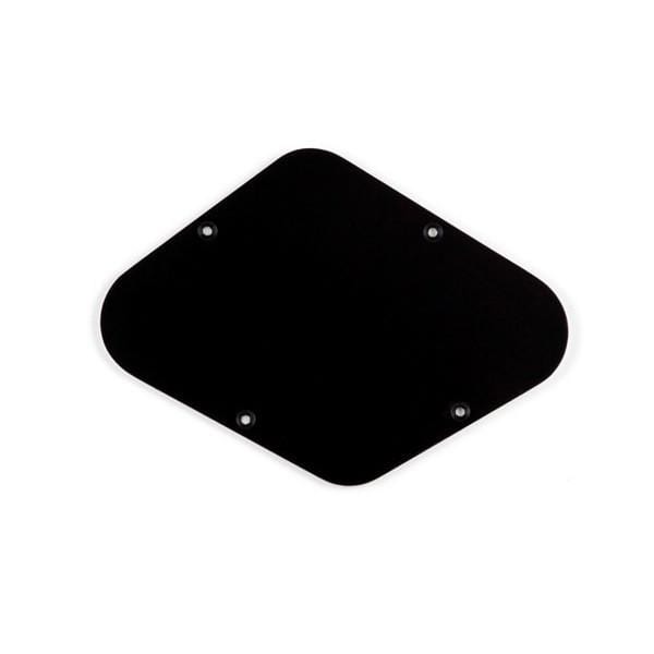 Mighty Mite Guitar Parts Mighty Mite MM5502 Les Paul Style Replacement Back Plate - Solid Black