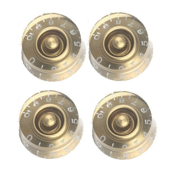 mighty mite guitar parts mighty mite mm904 speed knob gibson style replacement - gold