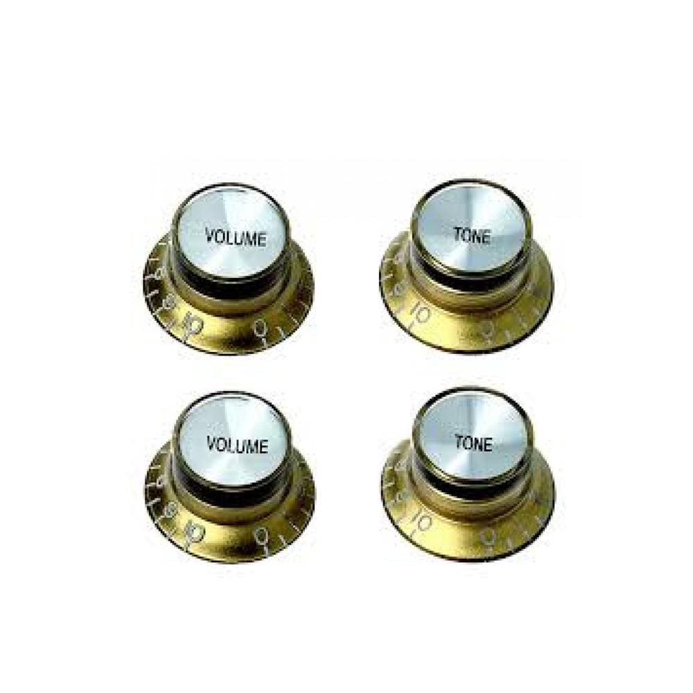 mighty mite guitar parts mighty mite mmkn007cg les paul vintage top hat cream gold knob