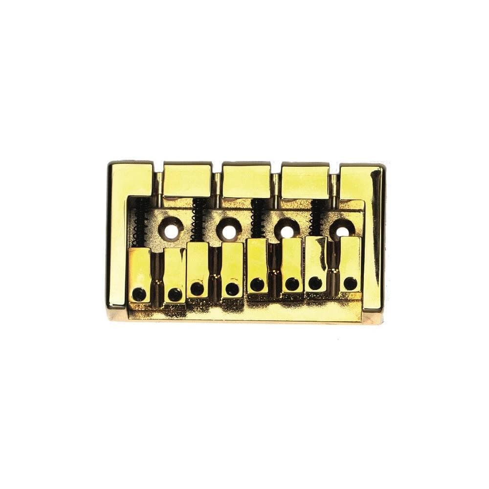 Mighty Mite Tremolos And Bridges Mighty Mite Bass Bridge 6 String Gold