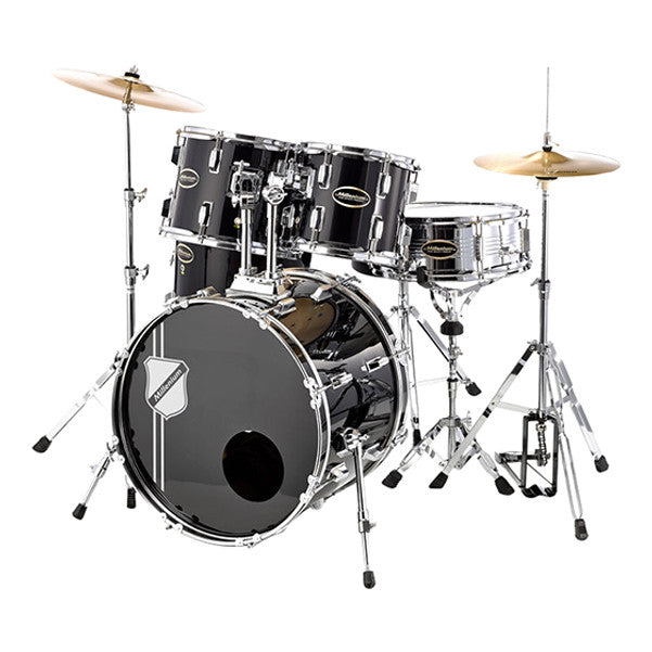 millenium acoustic drum kits millenium mx220bx studio set - black
