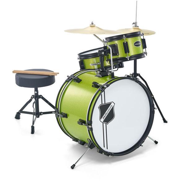 Millenium Acoustic Drum Kits Millenium Youngster Drum Set Green