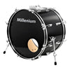 Millenium Bass Drums 20-inch x 14-inch Millenium MX200 Series Bass Drum - Black