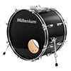Millenium Bass Drums 22-inch x 14-inch Millenium MX200 Series Bass Drum - Black