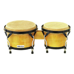 Millenium Bongos Natural Millenium MB202H Bongo Set
