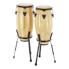 Millenium Congas Natural/Amber Lacquer Millenium MC890 Conga Set
