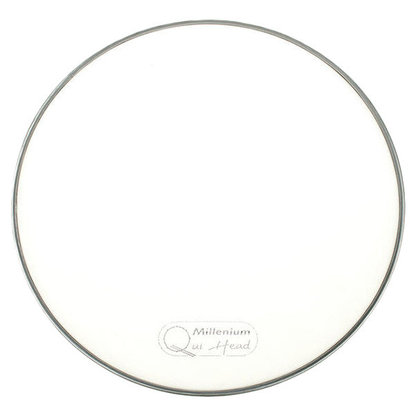 millenium drum heads millenium quihead 18-inch mesh head - white
