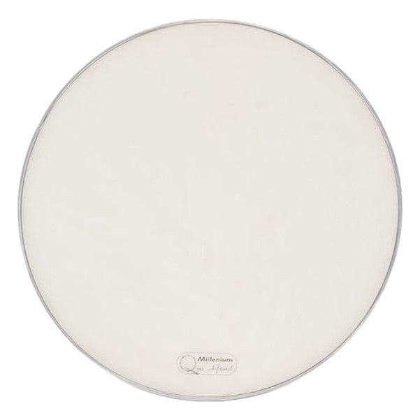 millenium drum heads millenium quihead 20-inch mesh head - white