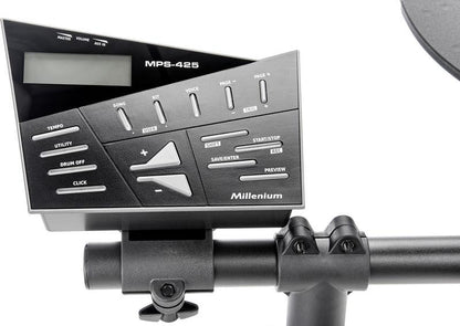 millenium electronic drum kits millenium mps-425 e-drum mesh set