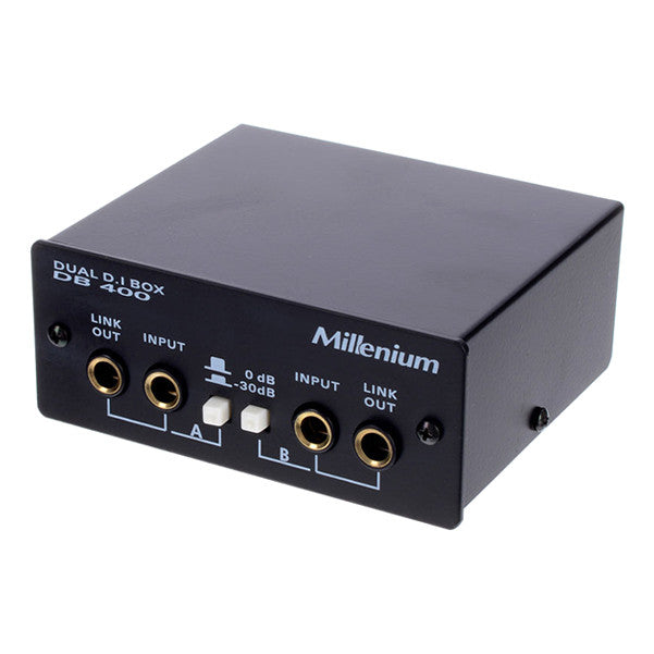 millenium signal direct boxes millenium db-400 2-channel di-box