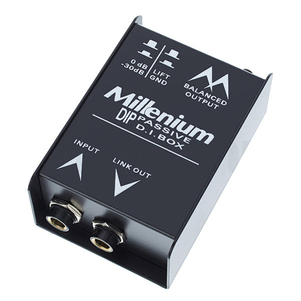 millenium signal direct boxes millenium di-p passive di-box - black
