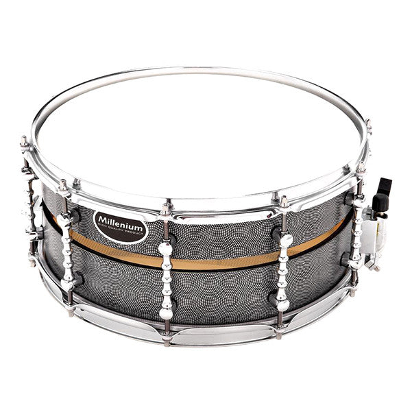 millenium snares millenium 14 x 5.5-inch maple snare drum - opticalusion
