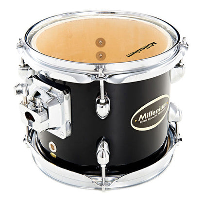 millenium tom-toms 8-inch x 7-inch millenium mx500 series tom tom - black    