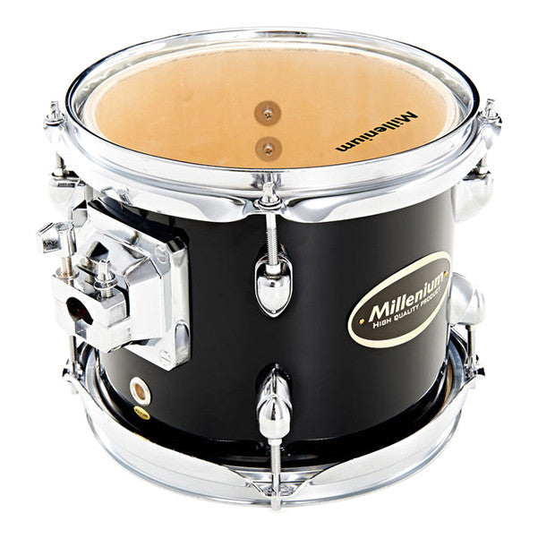 millenium tom-toms 8-inch x 7-inch millenium mx500 series tom tom - black    