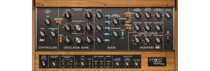 UAD Moog Minimoog: Minimoog Synthesizer – Professional Audio Software & Plugin