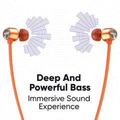 Mivi In-Ear Neckband Headphones Mivi Collar Classic In Ear Neckband Bluetooth Headphone