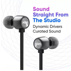 Mivi In-Ear Neckband Headphones Mivi Collar Flash In Ear Neckband Blutooth Headphones