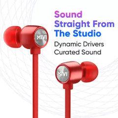 Mivi In-Ear Neckband Headphones Mivi Collar Flash In Ear Neckband Blutooth Headphones