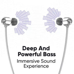 Mivi In-Ear Neckband Headphones Mivi Collar Flash In Ear Neckband Blutooth Headphones