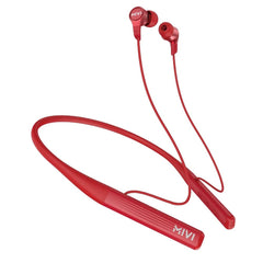Mivi In-Ear Neckband Headphones Red Mivi Collar 2 In Ear Neckband Bluetooth Headphones