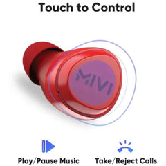 Mivi True Wireless In-Ear Headphones Mivi M20 True Wireless Earbuds