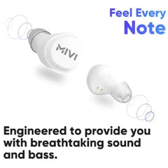 Mivi True Wireless In-Ear Headphones Mivi M20 True Wireless Earbuds