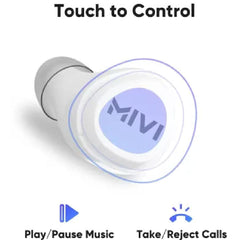 Mivi True Wireless In-Ear Headphones Mivi M20 True Wireless Earbuds