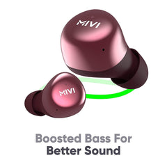 Mivi True Wireless In-Ear Headphones Mivi M40 True Wireless Earbuds