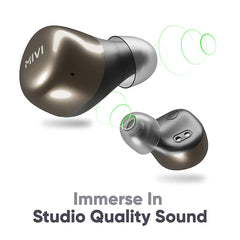 Mivi True Wireless In-Ear Headphones Mivi M40 True Wireless Earbuds