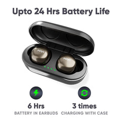 Mivi True Wireless In-Ear Headphones Mivi M40 True Wireless Earbuds