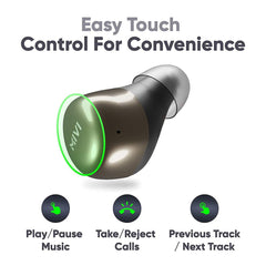 Mivi True Wireless In-Ear Headphones Mivi M40 True Wireless Earbuds