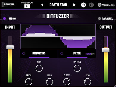 MODALICS Virtual Processors Modalics BitFuzzer: Bitcrusher Plugin